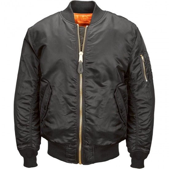 High Quality Men's Black Bomber Jacket Multi Color Fashion Men Flight Jacket Design Men's Street Wear Jacket