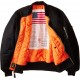 High Quality Men's Black Bomber Jacket Multi Color Fashion Men Flight Jacket Design Men's Street Wear Jacket