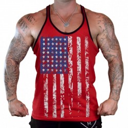  View larger image  Share Ready to Ship In Stock Fast Dispatch High quality custom men's sportswear Sleeveless fitness tank top men's sweat absorbent breathable gym tanktop backless tank top