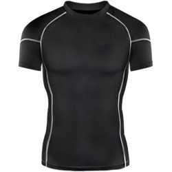 Men Compression Wear Workout T Shirts Sports Fitness Top for Running Mens Tights Private Label Fitness Wear