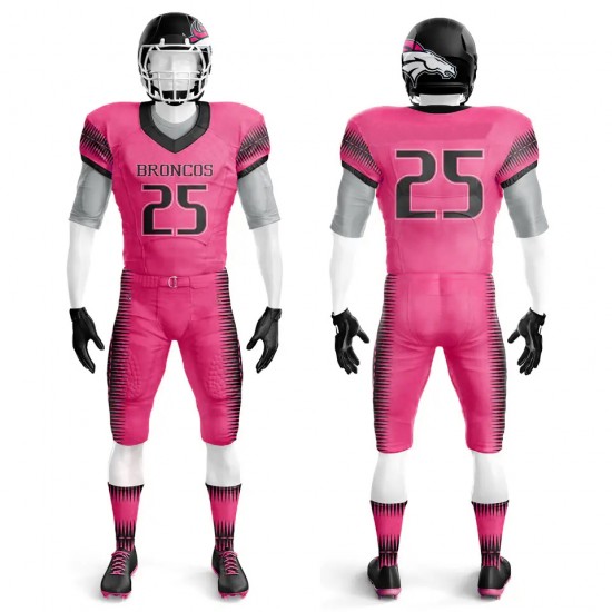 Wholesale custom sublimation printed cheap American football uniform OEM hot sale new design