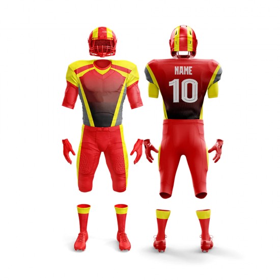 Uniforms Football Top Quality Custom 7 On 7 Uniforms 7v7 Football 100%polyester sublimation American football Uniforms