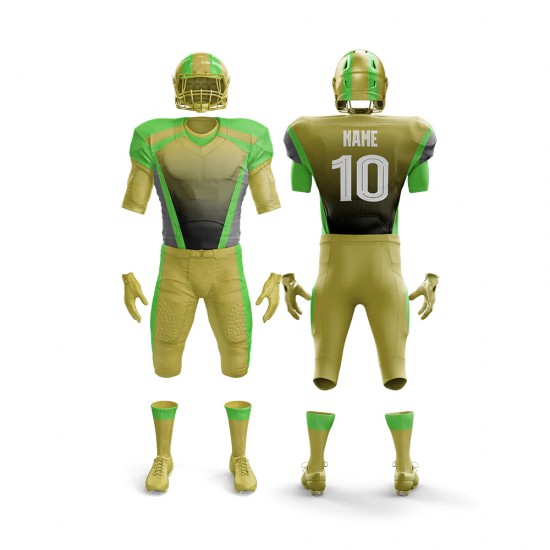 Uniforms Football Top Quality Custom 7 On 7 Uniforms 7v7 Football 100%polyester sublimation American football Uniforms