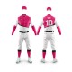 Newest Style Custom Polyester Made Baseball Jersey Uniform Plain Regular Fit