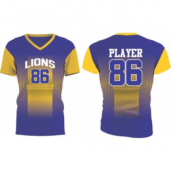 Custom Men Crew Neck fast pitch Jersey Sublimation Printed Embroidered Breathable fast pitch Jersey