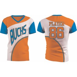 100% polyester Wholesale crew neck baseball jersey Custom fast pitch jerseys  Sublimated Softball Team Jerseys