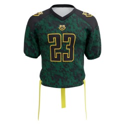 American Youth Flag Football Compression Sublimated Set 7on7 Football Uniforms Custom Logo