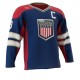 Hockey Uniform Blank Ice Hockey Shirts Red Design Professional Ice