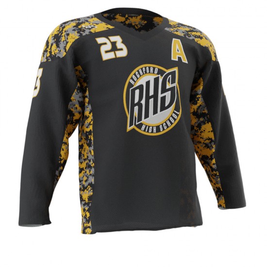 Sublimated Printing Ice Hockey Jersey Custom Made Youth Sports Team