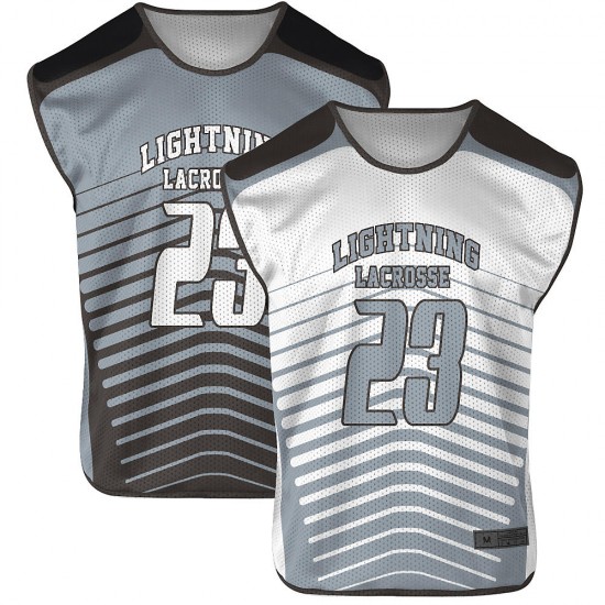 Custom sublimation wholesale team usa box high quality sleeveless reversible cheap men lacrosse jersey