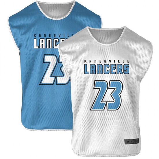 Custom Men's Reversible Sleeveless Lacrosse Jerseys Latest Style Lacrosse Jersey